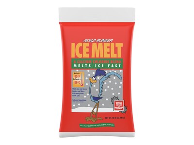 Scotwood Industries Road Runner Ice Melt, Melts to -15 Degrees, 50 lbs. Bags, 4/Pallets (50BRR4P)