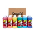Crayola Assorted Paint Set, 16oz, 12/Pack (54-8516)
