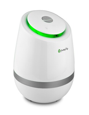 GreenTech Environmental pureAir 500 Portable Air and Surface Purifier, Three Technologies, White (1X