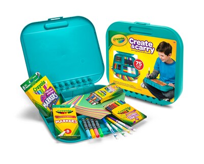 CrayolaCreate N' Carry 75-Piece Case (04-6814)