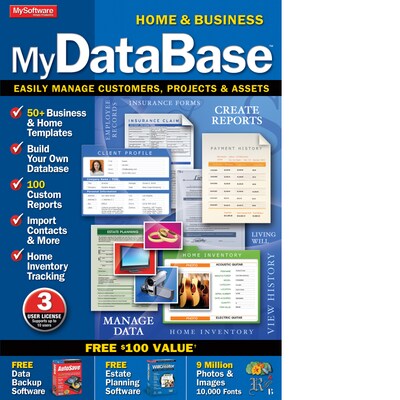 Avanquest MyDatabase Home and Business for 1 User, Windows, Download (AW0027MDBHB)