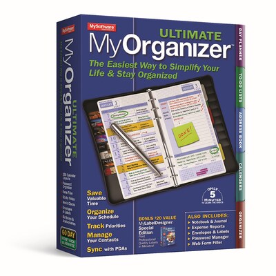 MySoftware MyOrganizer Ultimate 7 for 1 User, Windows, Download (VBQK67EKF4U58KA)