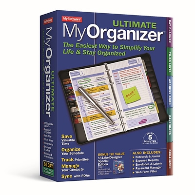 MySoftware MyOrganizer Ultimate 7 for 1 User, Windows, Download (VBQK67EKF4U58KA)