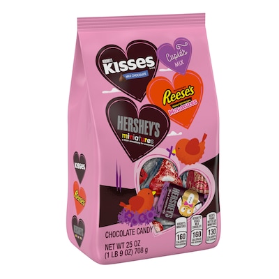 Hersheys Cupid’s Mix Assortment, Valentines Day Candy, 25 Oz.  (HEC99961)