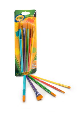 Crayola Arts and Craft Brush Set , 5/Pack (05-3506)