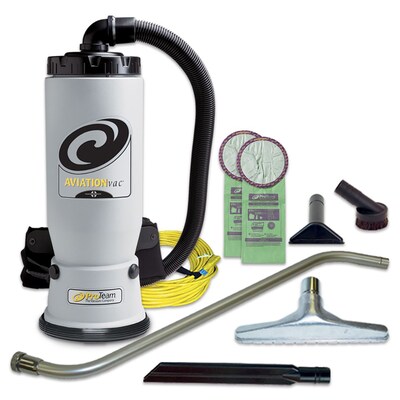 ProTeam AviationVac 6 Quart Backpack Vacuum with 1.5 Tool Kit (106542)