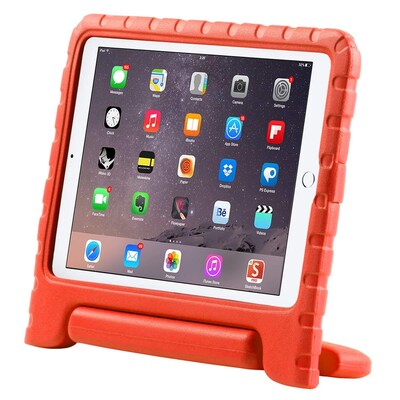 i-Blason iPad 9.7 Case 2018/2017, ArmorBox Kido Series, Lightweight Protective Convertible Stand Cover, Red (IPAD17-9.7-K-RD)