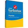 TurboTax Premier Fed + Efile + State 2018 for 1 User, Windows, Disk (606104)