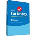 TurboTax Deluxe Fed + E-File + State 2018 for 1 User, Windows/MAC, Disk (606067)