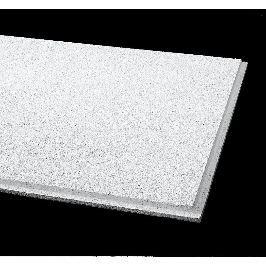 Armstrong Cirrus Beveled Tegular 2 X2 White Ceiling Tile 12 Count 589b