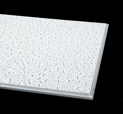 Armstrong Fissured Square Lay In 2 X2 White Ceiling Tile 16 Count 756a