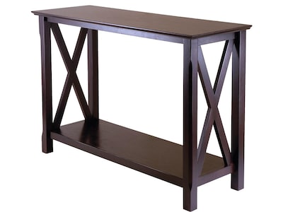 Winsome Xola 45W x 17.09D Console Table, Cappuccino (40445)