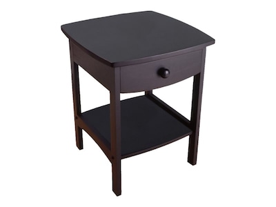 Winsome Claire 18W x 18D Accent Table, Black (20218)