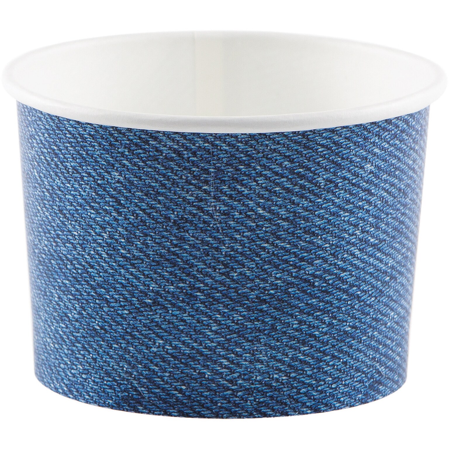 Creative Converting Denim Print Treat Cups, 24 Count (DTC317318TRT)