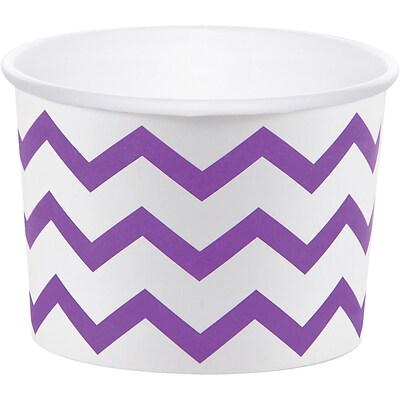 Creative Converting Amethyst Purple Treat Cups, 24 Count (DTC329618TRT)