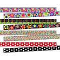 Barker Creek 140 x 3, Retro, Double-Sided Trimmer Set, In The Groove, Multicolor, 4 Packs of 12 (S