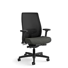 HON Endorse Mesh Mid-Back Task Chair, Starry Night Fabric, All-Adjustable Arms (HONLWM3VOP11N)