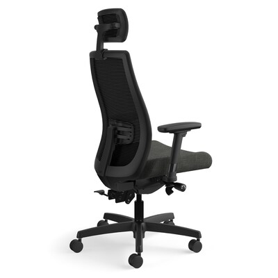 HON Endorse Fabric/Mesh Mid-Back Task Chair with Headrest, Starry Night, All-Adjustable Arms (HONLWM3VOP11HR)