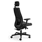 HON Endorse Fabric/Mesh Mid-Back Task Chair with Headrest, Starry Night, All-Adjustable Arms (HONLWM3VOP11HR)