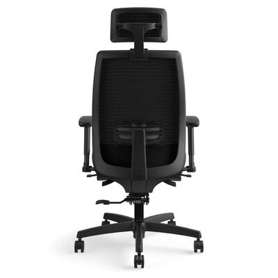 HON Endorse Fabric/Mesh Mid-Back Task Chair with Headrest, Starry Night, All-Adjustable Arms (HONLWM3VOP11HR)