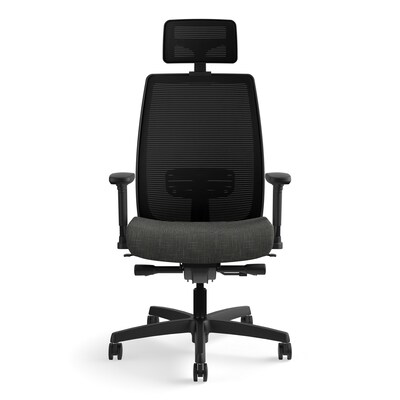 HON Endorse Fabric/Mesh Mid-Back Task Chair with Headrest, Starry Night, All-Adjustable Arms (HONLWM3VO11HRFI)