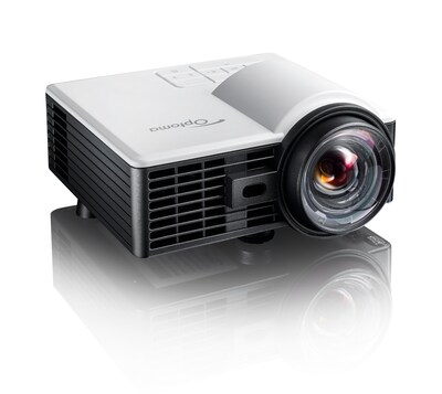 Optoma Pico Handheld ML1050ST+ DLP Projector, Black/Silver