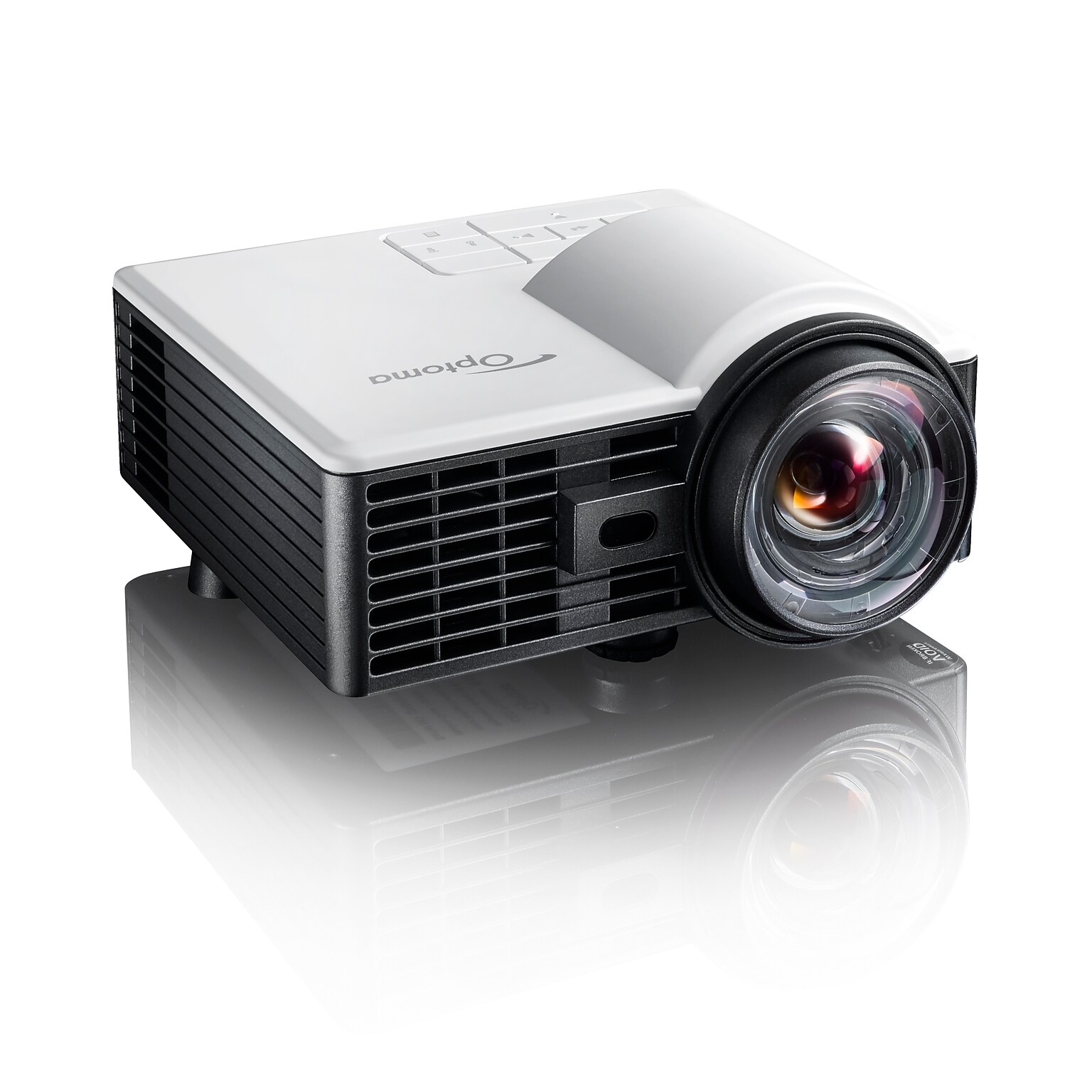 Optoma Pico Handheld ML1050ST+ DLP Projector, Black/Silver