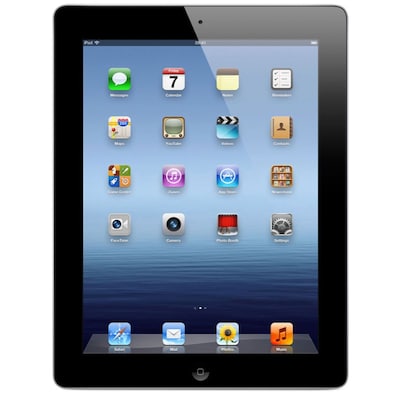 Apple iPad, 3 16 GB, WiFi, Black, Refurbished (IPAD316B-RB)