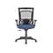 Tempur-Pedic TP7000 Mesh Back Fabric Task Chair, Black and Cobalt (TP7000-COBALT)