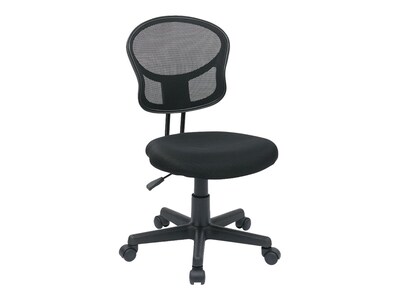 Office Star EM Series Mesh Task Chair, Black (EM39800-3)