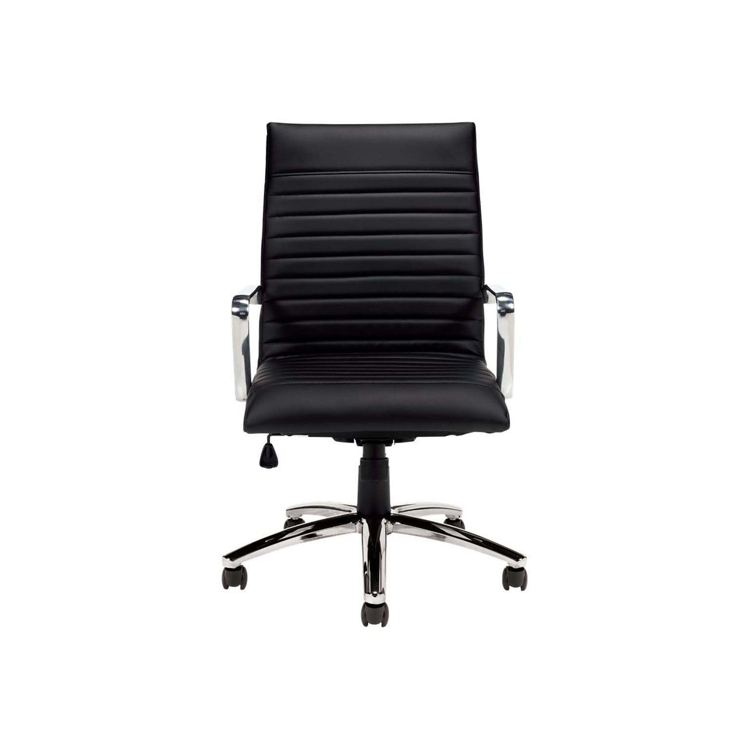 Global OTG Faux Leather Executive Chair, Black (OTG11730B)