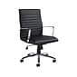 Global OTG Faux Leather Executive Chair, Black (OTG11730B)