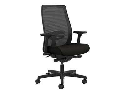 HON Endorse Mesh Back Fabric Task Chair, Black (HONLWU2ACU10)