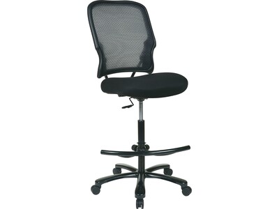 Office Star 15 Series Fabric Task Chair, Black and Dark Gray (15-37A720D)