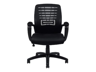 Global OTG Mesh Back Fabric Manager Chair, Black (OTG11750B)