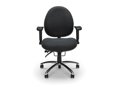 OFM Fabric Task Chair, Charcoal (247-203)