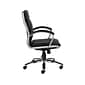 Global OTG Faux Leather Executive Chair, Black (OTG11648B)