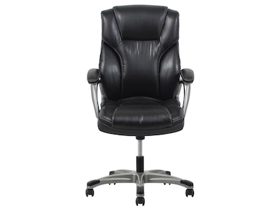 OFM Essentials Leather Executive Chair, Black (089191013969)
