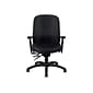 Global OTG Fabric Task Chair, Patterned Black (OTG11710-QL10)