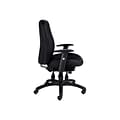 Global OTG Fabric Task Chair, Patterned Black (OTG11710-QL10)