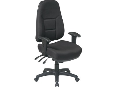 Office Star Fabric Task Chair, Black (2907-231)