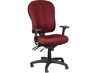 Tempur-Pedic TP4000 Fabric Task Chair, Burgundy (TP4000-BURG)