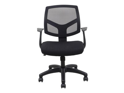OFM Essentials Fabric Task Chair, Black (089191013549)