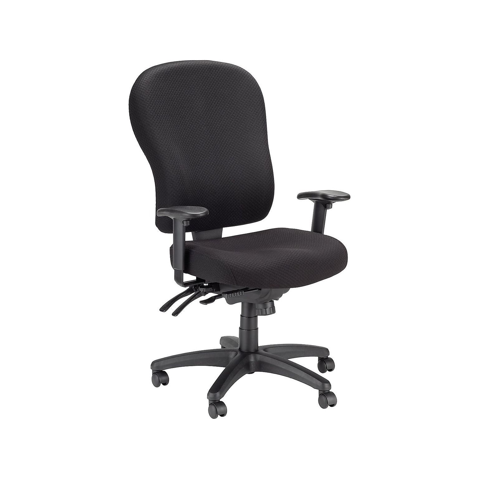 Tempur-Pedic TP4000 Ergonomic Fabric Swivel Task Chair, Black (TP4000)