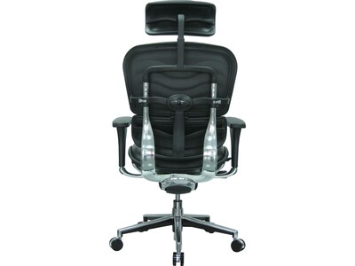 Eurotech Leather Task Chair, Black (LE9ERG(N))