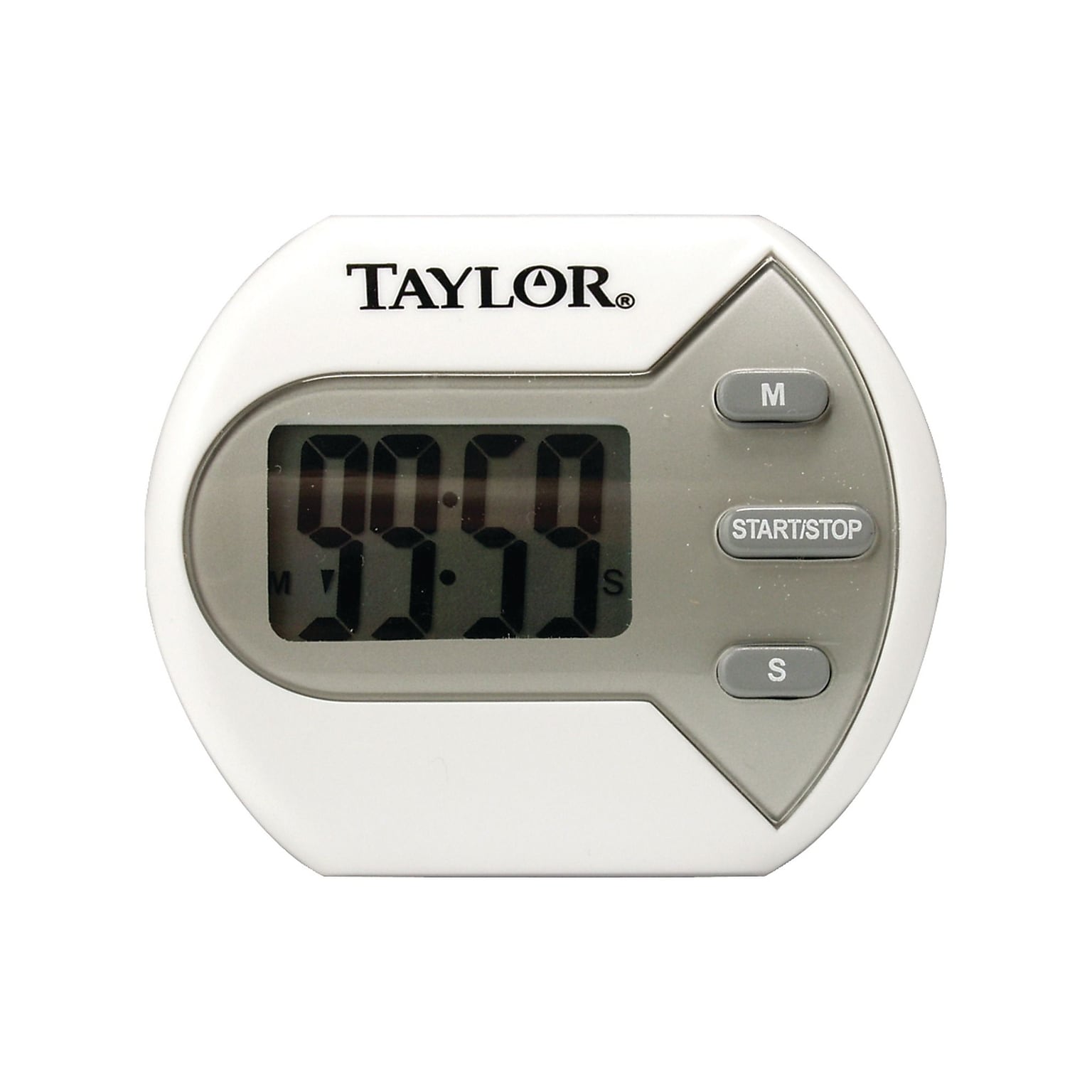 Taylor Timer, White/Silver (5806)