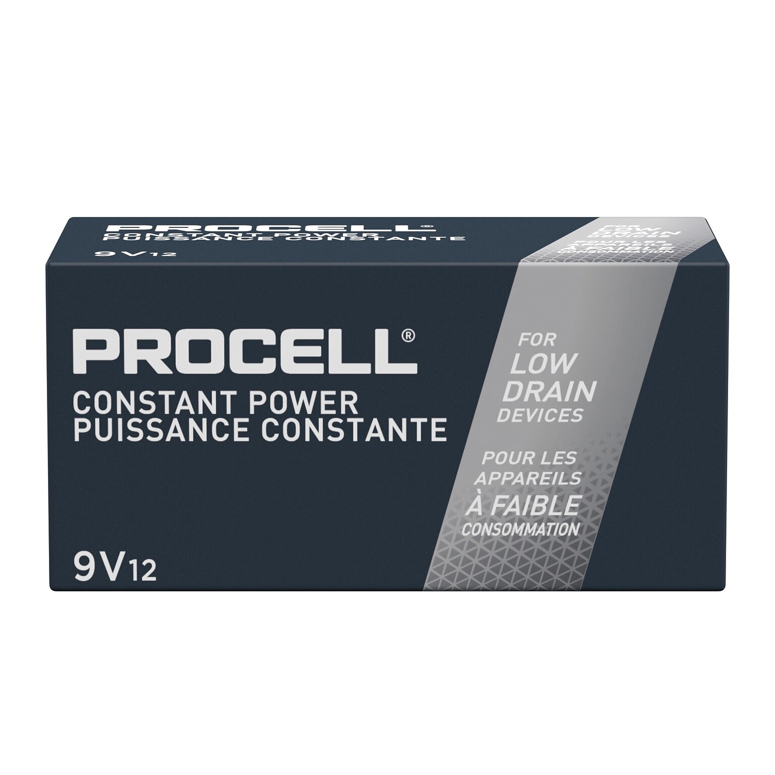 Procell 9V Alkaline Battery, 12/Pack (PC1604/PC1604BK)