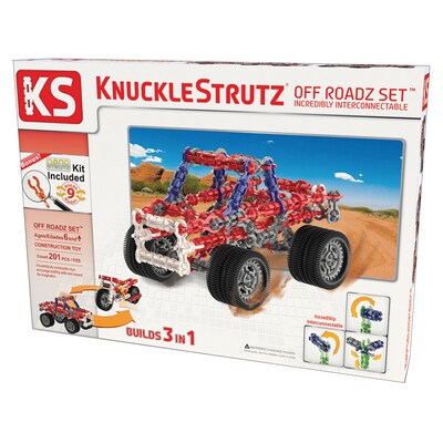 KnuckleStrutz Off Roadz Set, 201 Pieces (KNS1OFFROADZSET)