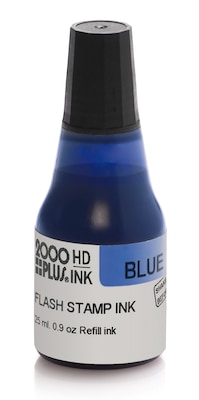 2000 PLUS HD Ink Refill, Pre-Ink, Blue (033959)