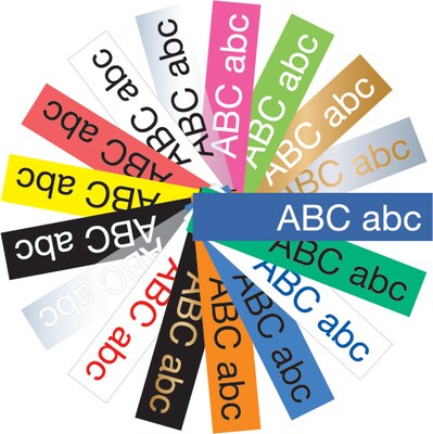 Brother P-touch TZe-ML35 Laminated Premium Label Maker Tape, 1/2" x 26-2/10', White on Matte Gray (TZe-ML35)